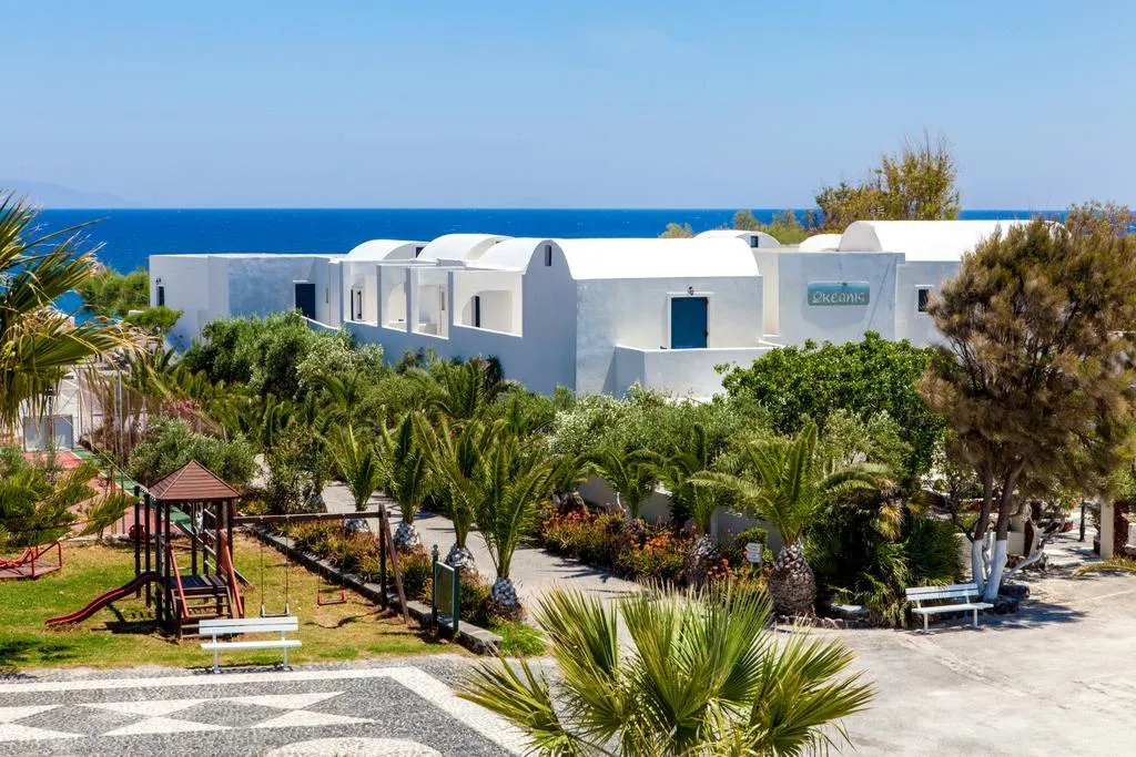 General view, Okeanis Beach Hotel, Santorini