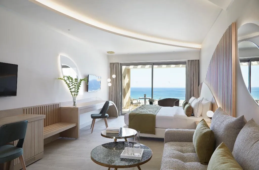 JUNIOR SUITE SEA VIEW Room, Mayia Exclusive Resort & Spa, Rhodes