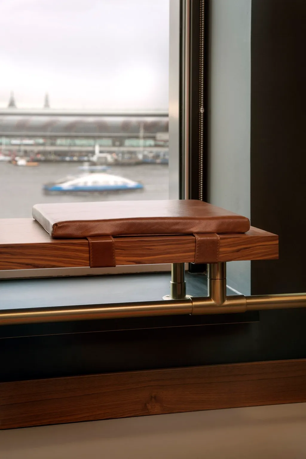DOUBLE DELUXE RIVER VIEW Room, Sir Adam Hotel, part of Sircle Collection, Amsterdam