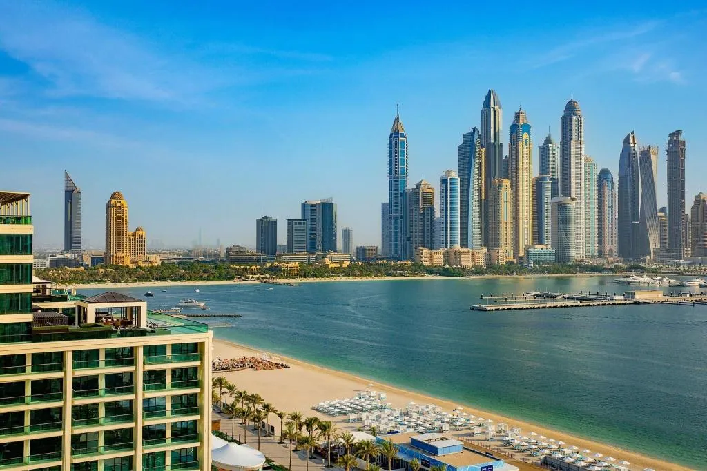 Beach, Marriott Resort Palm Jumeirah Dubai, Dubai