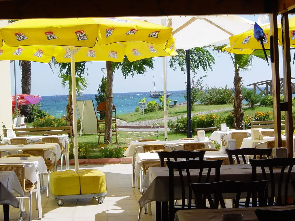 Restaurant, Miranda Moral Beach Hotel, Antalya
