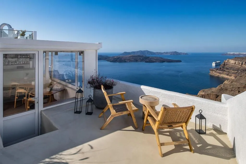 Restaurant, Villa Irini Fira Adults Only, Santorini