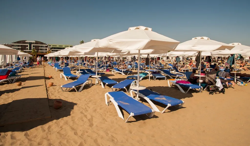 Beach, Dream World Aqua Hotel, Antalya