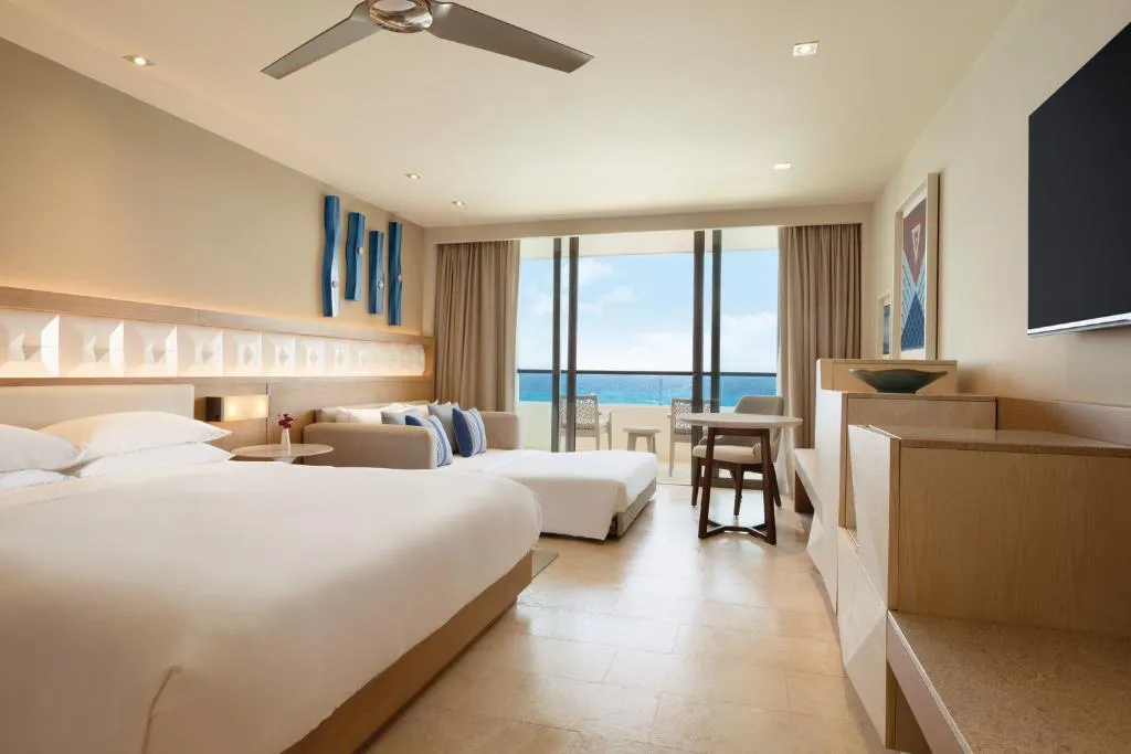DOUBLE BEACH FRONT Room, Hyatt Ziva Cancun, Cancun Area