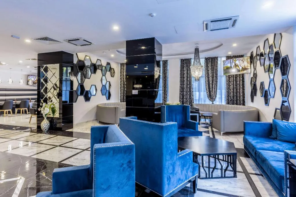 Lobby, Prestige Deluxe Hotel Aquapark Club, Varna