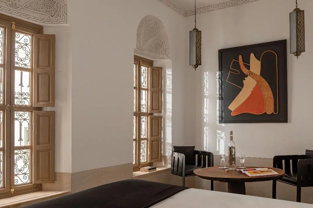 DOUBLE CLASSIC QUEEN BED Room, Riad Jaaneman, Marrakech