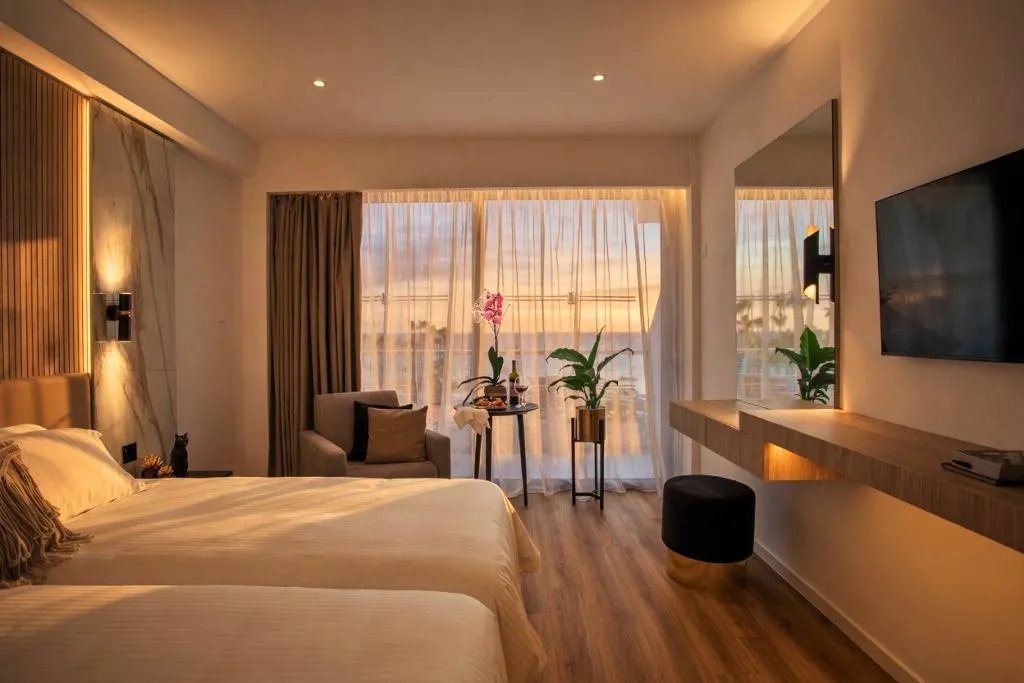 Double or Twin SEA VIEW Room, Cavo Maris Beach Hotel, Cyprus