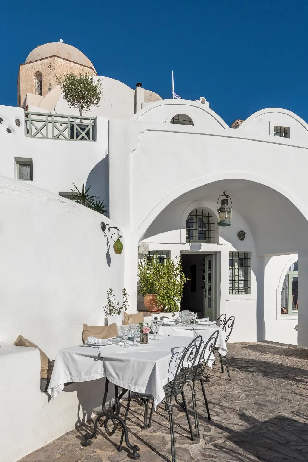 Restaurant, Fanari Villas, Santorini