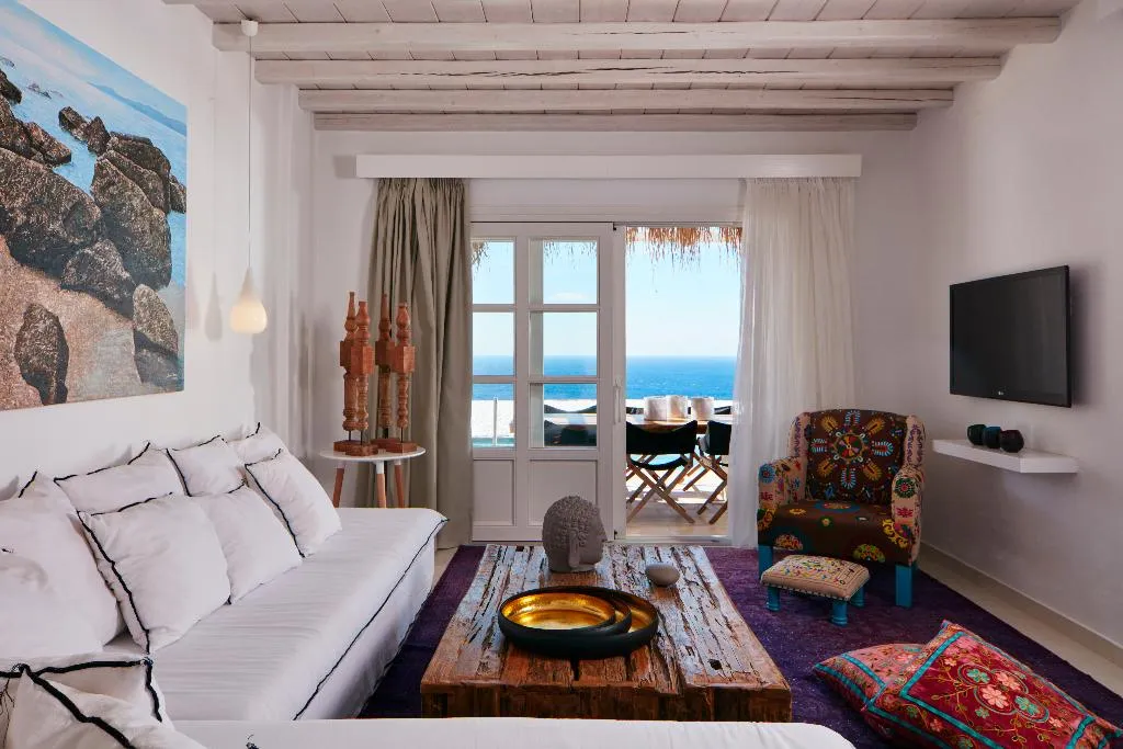 VILLA THREE BEDROOMS Room, Myconian Villa Collection Preferred Hotels, Mykonos