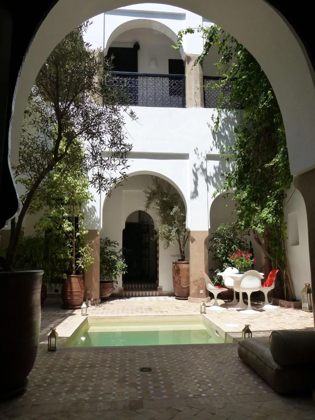 Lobby, Riad Magellan, Marrakech