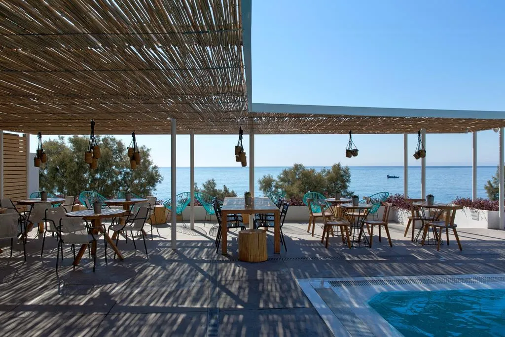 General view, Kamari Beach, Santorini