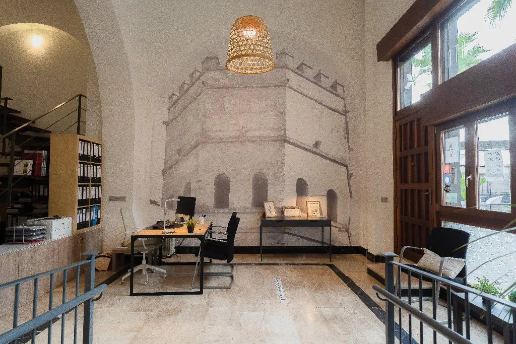 Lobby, azz Apartamentos Torre de la Plata, Seville