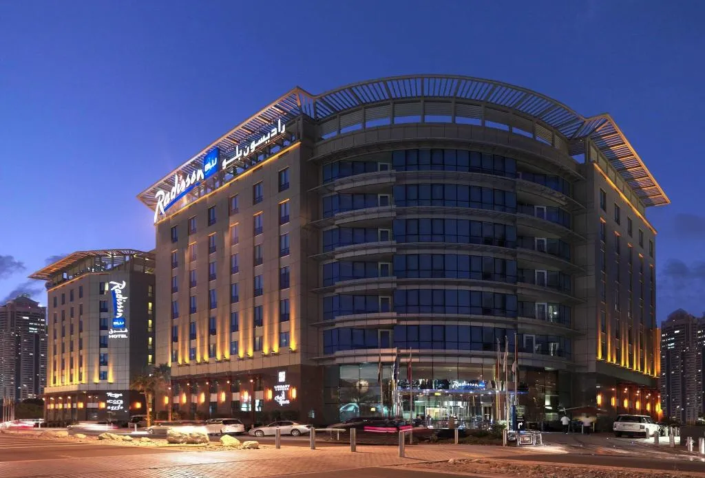 General view, Radisson Blu Hotel, Dubai Media City, Dubai