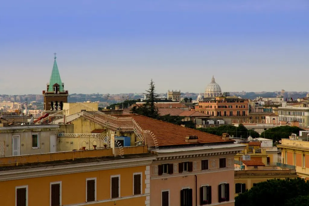 General view, Marcella Royal - Rooftop Garden, Rome