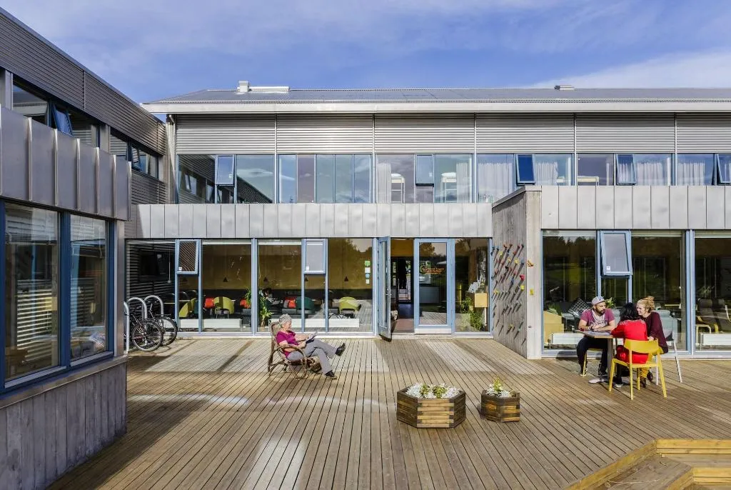 Terrace, Reykjavík City Hostel, Reykjavik
