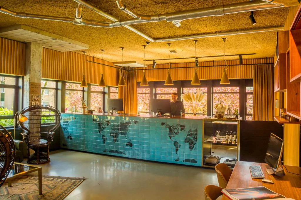 Lobby, Hotel V Fizeaustraat, Amsterdam