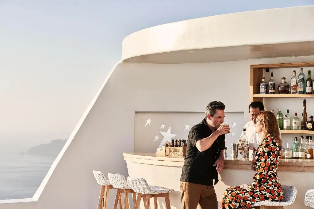 Bar, Astra Suites, Santorini