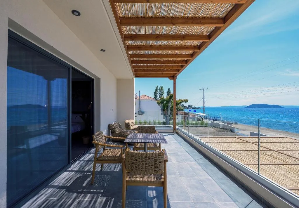 JUNIOR SUITE SEA VIEW Room, Amyntas Seafront Hotel – Adults Only, Halkidiki
