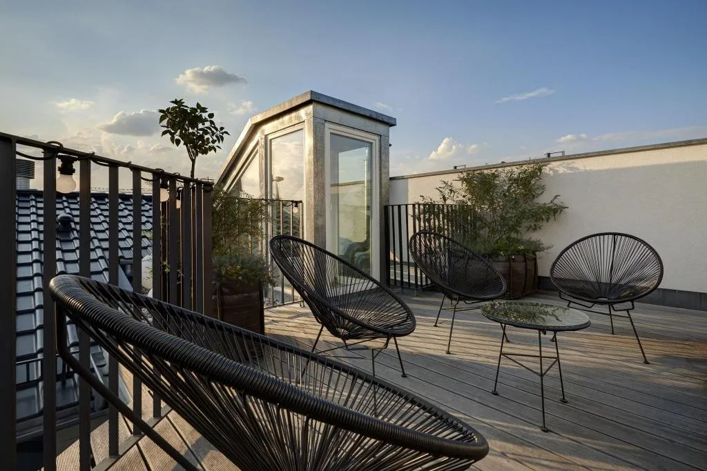 Terrace, Berlin Gorki Apartments, Berlin