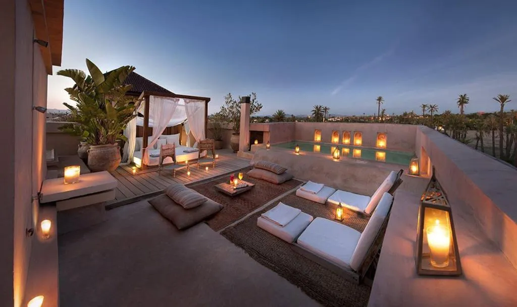 Room, Ksar Char-Bagh, Marrakech