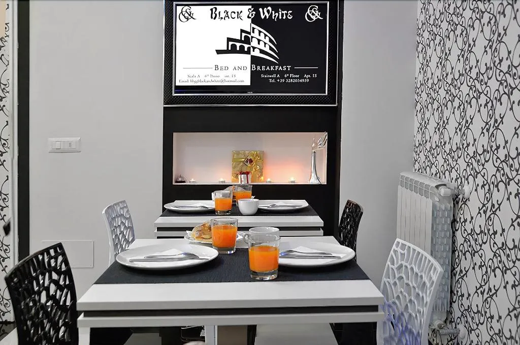 Restaurant, Black & White G&G, Rome