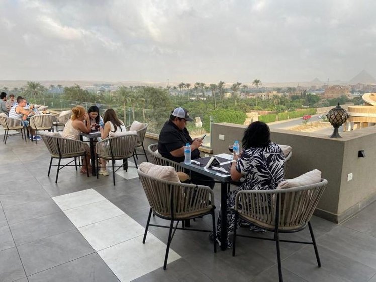 General view, Pyramids Sunrise Inn, Cairo