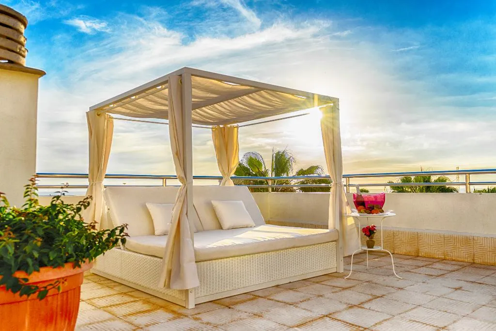 Terrace, Oro Blanco Apartments, Tenerife