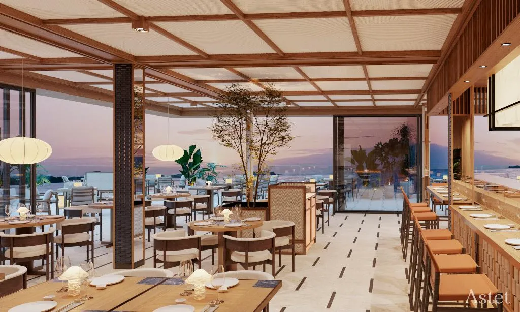 Restaurant, Mandarin Oriental Punta Negra, Mallorca, Majorca