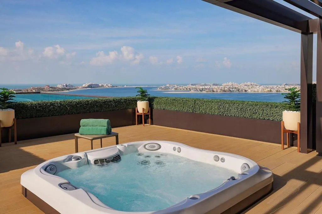 Terrace, Marriott Resort Palm Jumeirah Dubai, Dubai