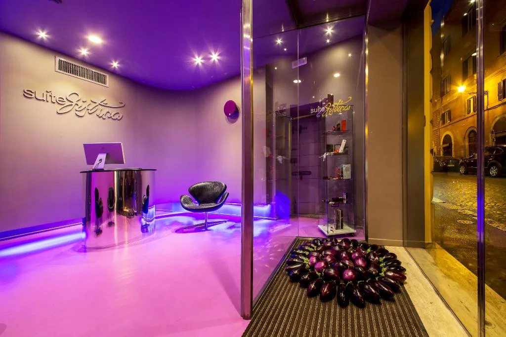 Lobby, SuiteSistina For Brave Lovers, Rome