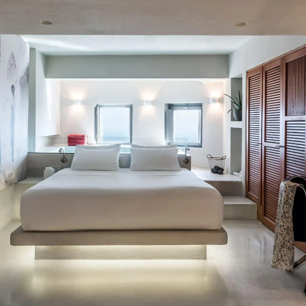Room, West East Suites, Santorini