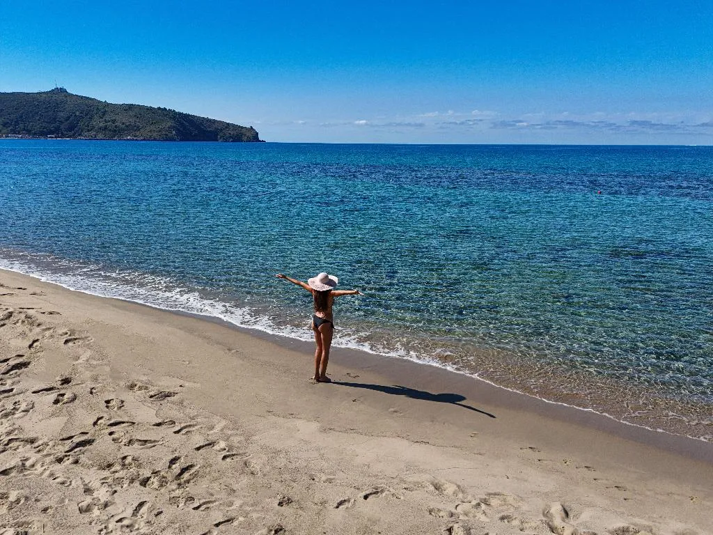 Beach, Hotel Saline Palinuro, Naples