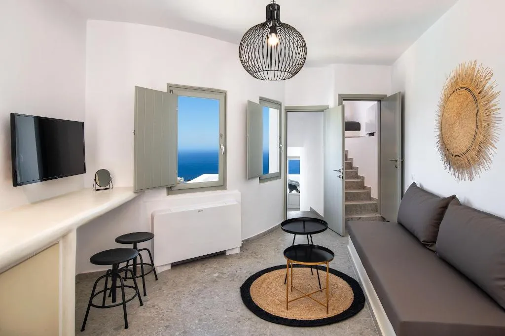 Room, Seven Suites, Santorini