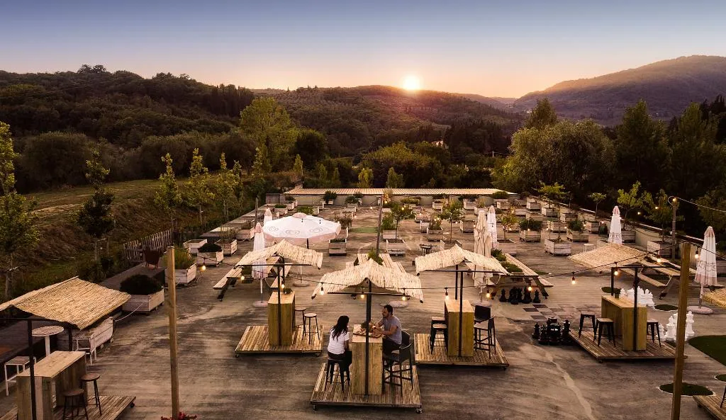 Terrace, Agriturismo Fattoria La Palagina, Florence