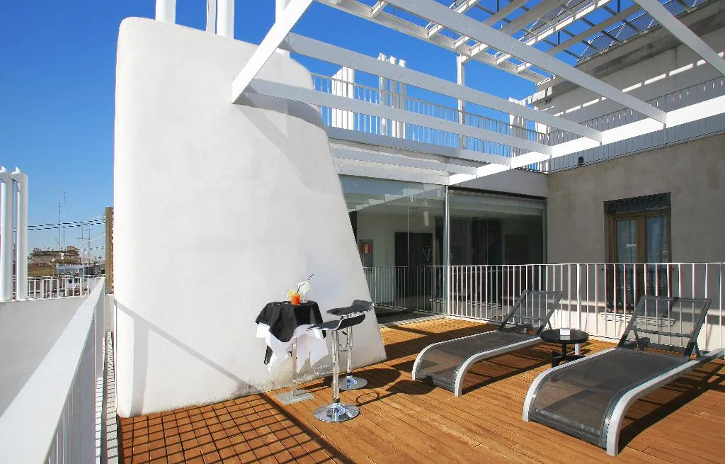 Terrace, Vincci Palace, Valencia