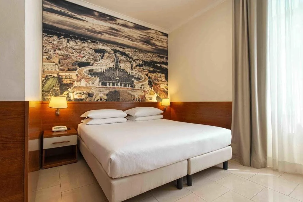 Double or Twin DELUXE Room, Hotel Portamaggiore, Rome
