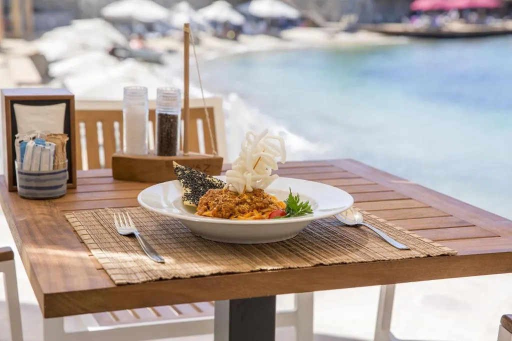 Restaurant, Yaz Beach Hotel, Bodrum
