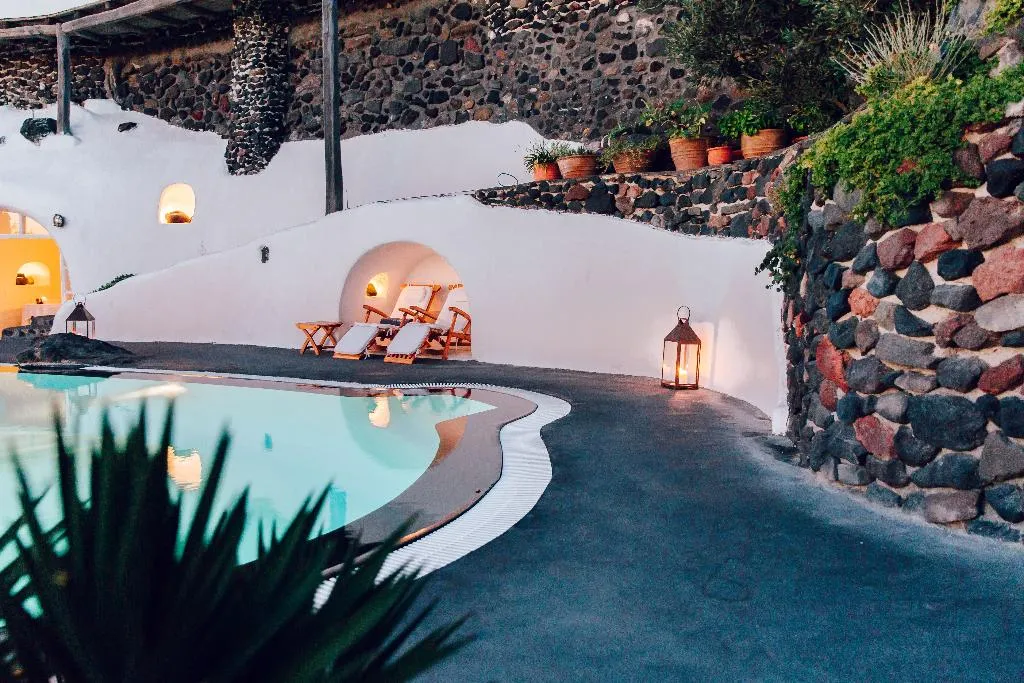 Terrace, Perivolas Lifestyle Houses, Santorini