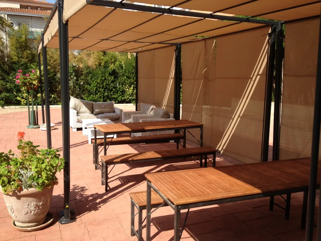 Terrace, Estrella de Mar Youth Hostel, Costa Brava