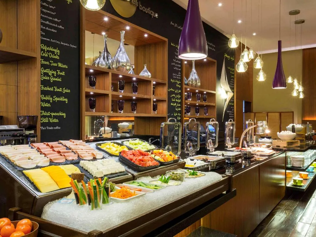 Restaurant, Novotel Suites Mall Avenue Dubai Hotel, Dubai