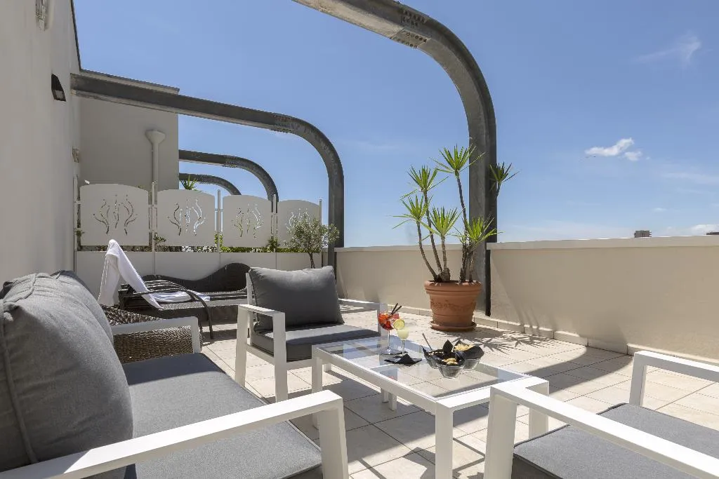 Terrace, Palazzo Salgar, Naples