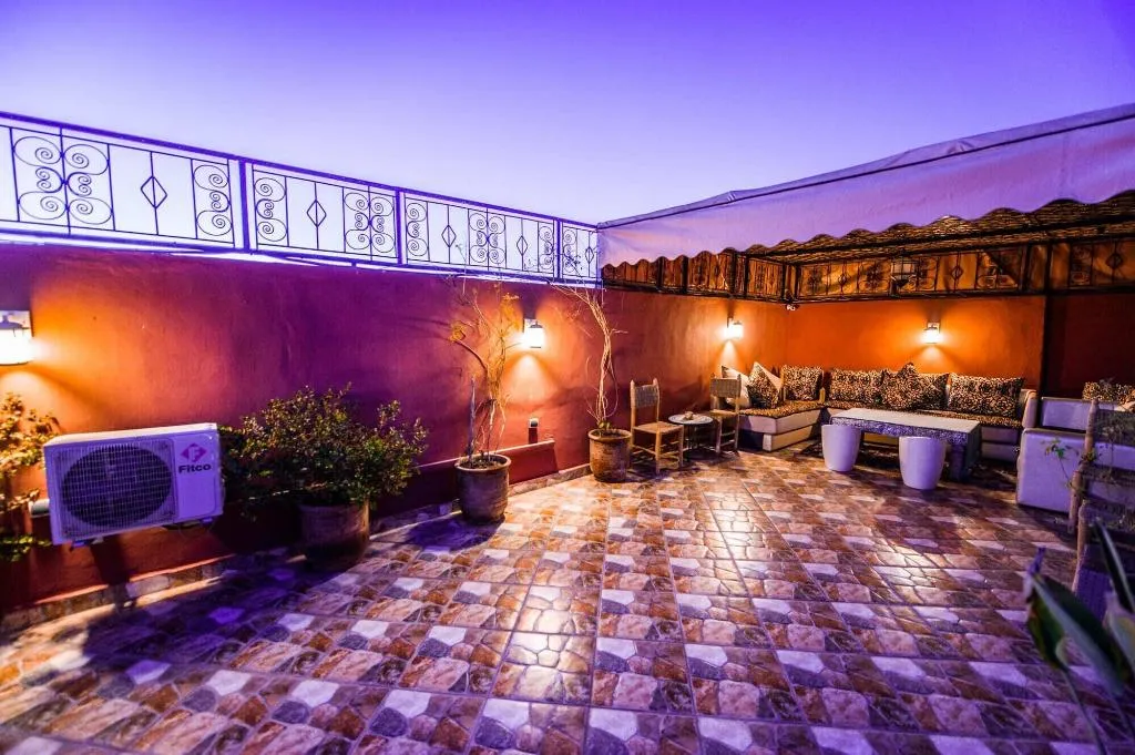Terrace, Riad Atlas Mejbar, Marrakech