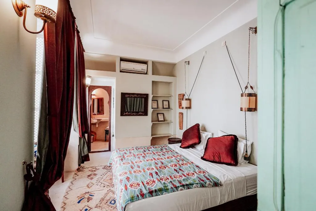 DOUBLE TWO BEDROOMS ONE BATHROOM Room, Riad Dar Ayur, Marrakech