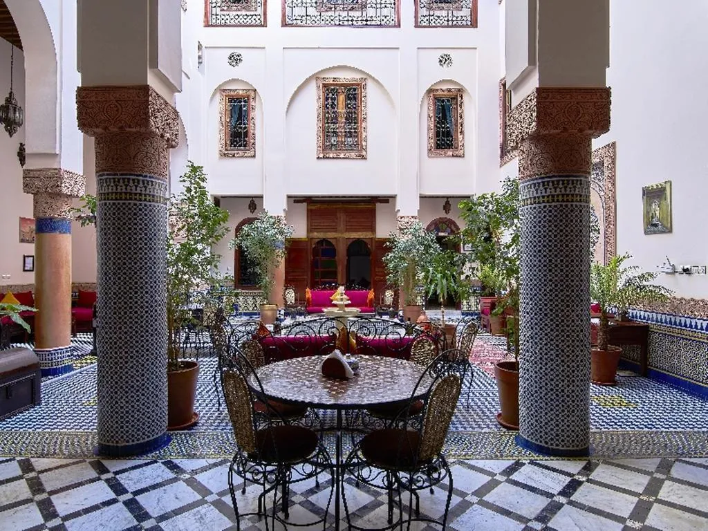 General view, Riad Ahlam, Fez