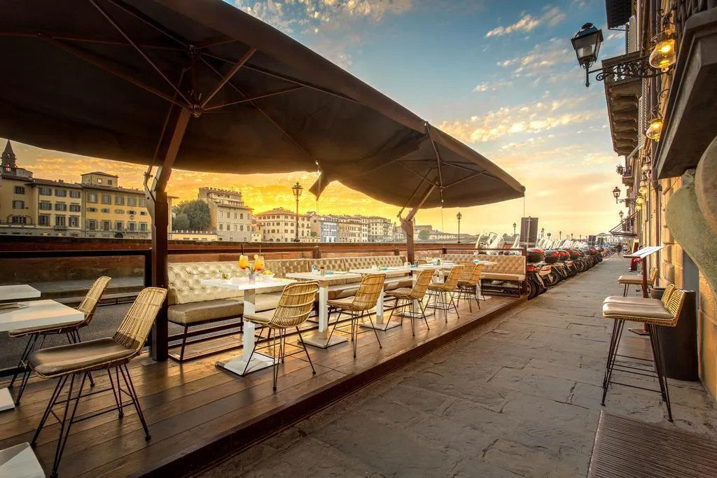General view, Bretagna Hotel, Florence