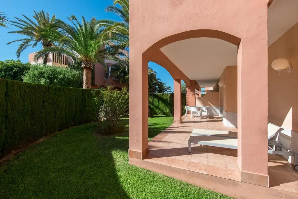 Terrace, Oliva Nova Beach & Golf Hotel, Fuerteventura