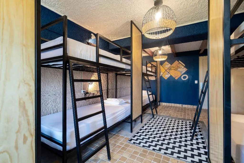 Bed in dormitory CAPACITY 10 Room, Nílu Cancún Zona Hotelera by Selina, Cancun Area