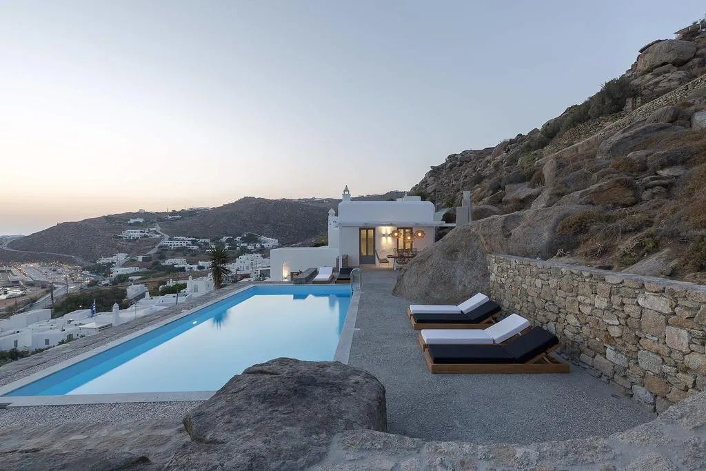 VILLA FIVE BEDROOMS WITH PRIVATE POOL Room, Sea Line Villas, Mykonos