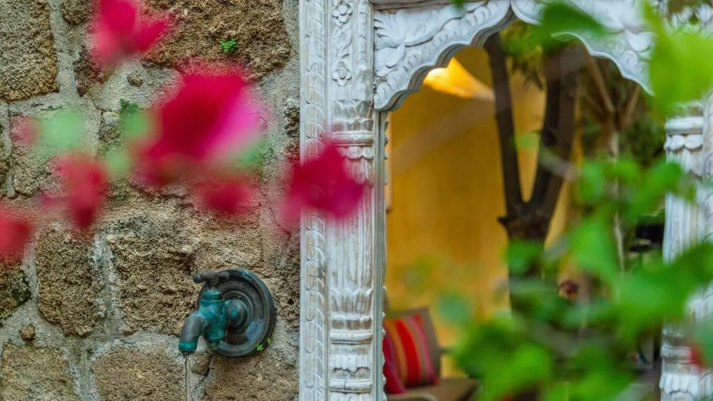 Terrace, Kokkini Porta Rossa, Rhodes