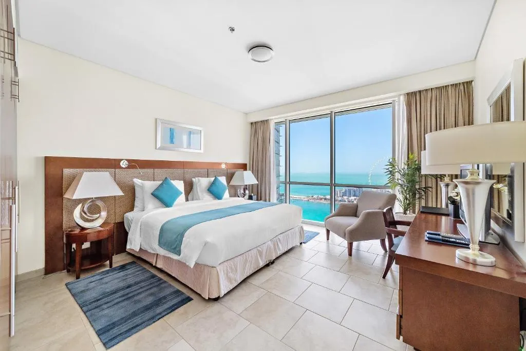 DOUBLE DELUXE Room, Blue Beach Tower The Walk JBR Dubai (ex JA Oasis), Dubai